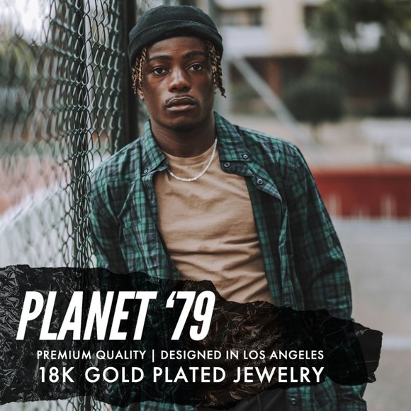 18k Gold Compass North Star Pendant Chain Mens Compass Necklace - Picture 16 of 16